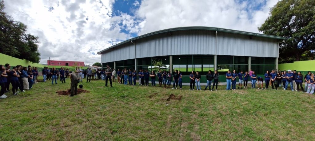 Escolas de Mato Grosso do Sul promovem conscientização ambiental com plantio de mudas e orientações sobre rede elétrica