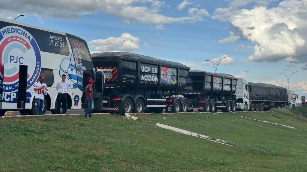 "Está chegando" comboio solidário da UCP