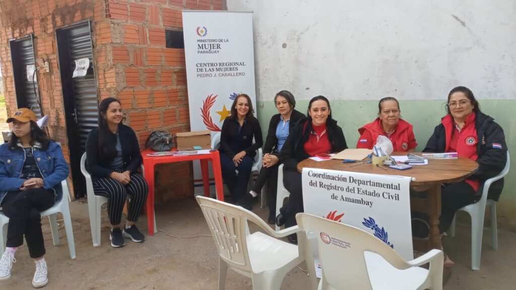 O projeto "UCP em Ação" marcou presença na Fração Villa Guillermina, localizada no bairro María Victoria de Pedro Juan Caballero