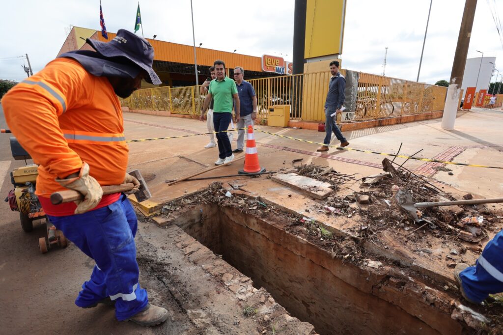 Em uma semana, Marçal inicia obra esperada há duas décadas por moradores