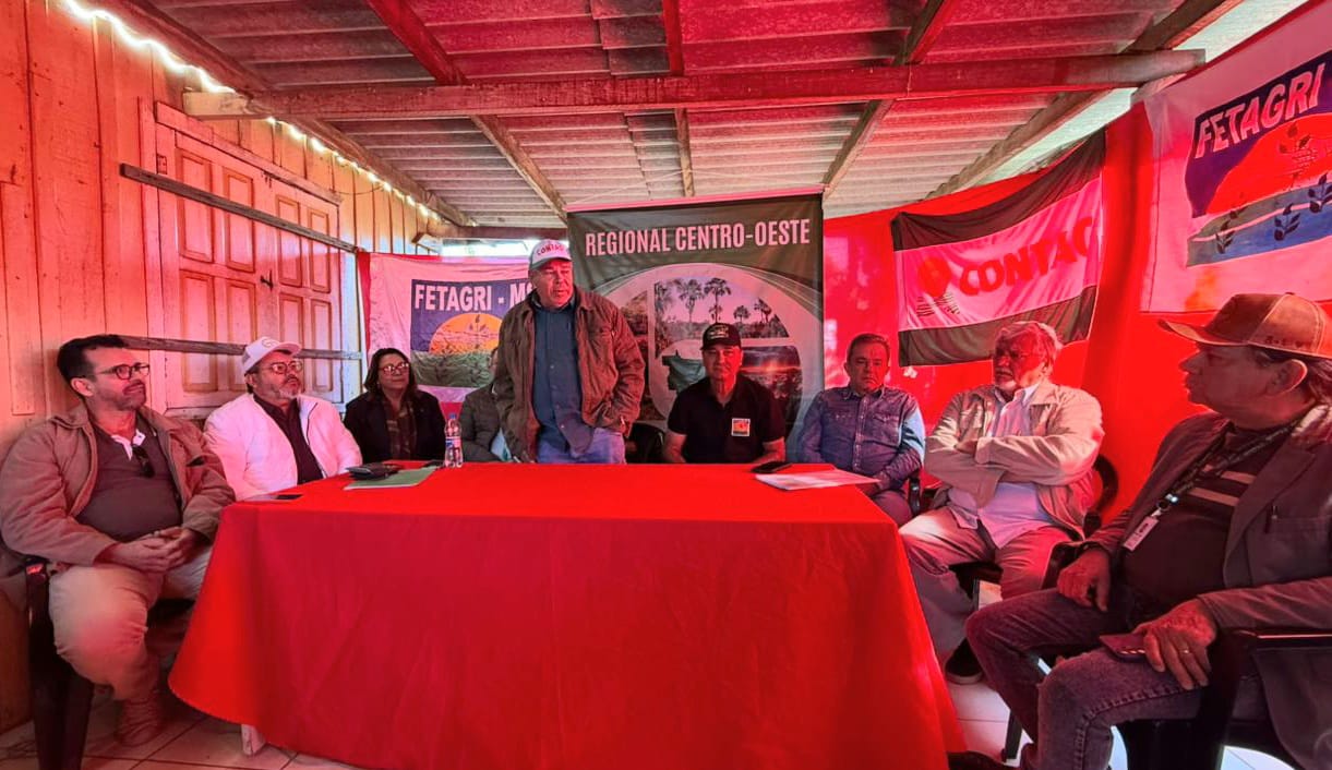 Bernardo também participou de um encontro com líderes rurais da região sudoeste do MS